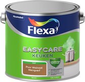 Flexa Easycare Muurverf - Keuken - Mat - Mengkleur - Puur Walnoot - 2,5 liter
