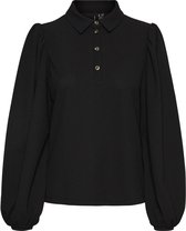 Vero Moda VMCYRELA L/S SHIRT FD21 Dames Blouse Black - XL