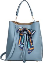Charm London Leicester Handtas - Ijs Blauw