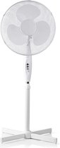 Nedis FNST10CWT40 Staande Ventilator Instelbare Hoogte Diameter 40 Cm 3 Snelheden Wit