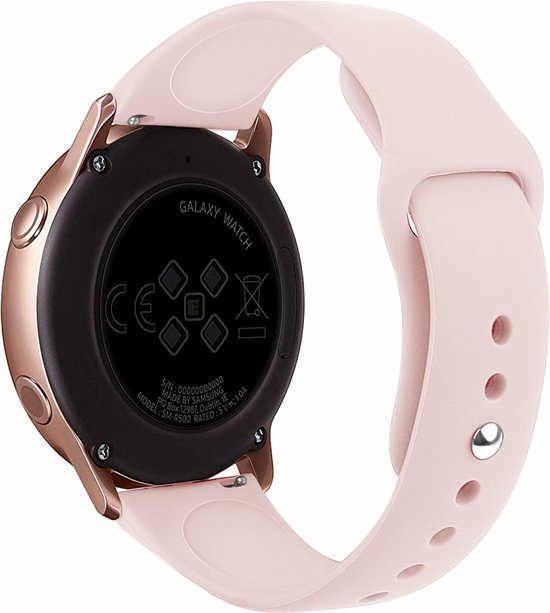 Samsung Gear Sport bandje Samsung galaxy watch active 1 - 2 / Galaxy Watch  42mm | bol.com