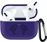 Case Cover Voor Geschikt voor Apple Airpods Pro- Paars