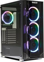 RAIDER CA4 ULTRA GAMING ATX PC Case - Behuizing met RGB