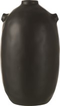 Pot | keramiek | zwart | 16.5x16.5x (h)27.8 cm