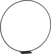 - Ring | metaal | zwart | 60x10x (h)60 cm