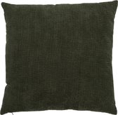 Kussen | textiel | groen | 45x45x (h)4 cm