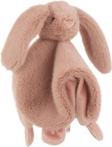 - Doudou | pluche | roze | 30x9x (h)25 cm