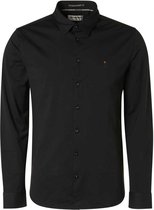 Overhemd Jersey Stretch Zwart (12410885 - 020)