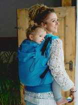Little Frog XL Toddler Carrier - Turquoise Herringbone