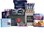 Kerstpakket Film  - kerstpakket - cadeaupakket - borrelpakket - cadeau voor man - cadeau voor vrouw - eten - koffie - chocolade - cadeau - verjaardag - thee - giftset - black friday 2021