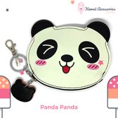 Kawaii Accessories by Kuroji - Charming Panda - Portemonnee Sleutelhanger Tashanger - Kawaii style
