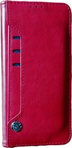 iPhone 7/8 Wallet Red +Screen protector White iPhone 7/8 Hoes Rood+Scr. protector Wit