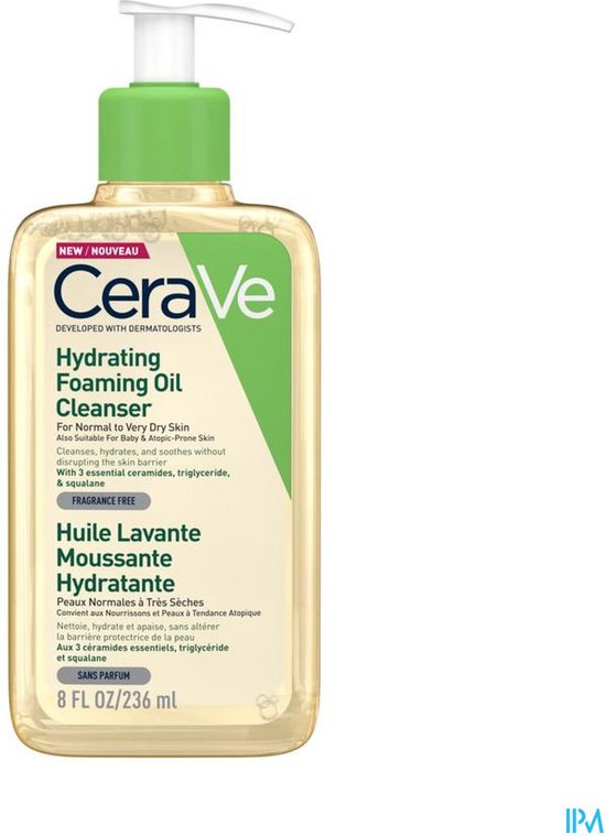 CeraVe Cleanser Hydrating Foaming Oil 236ml