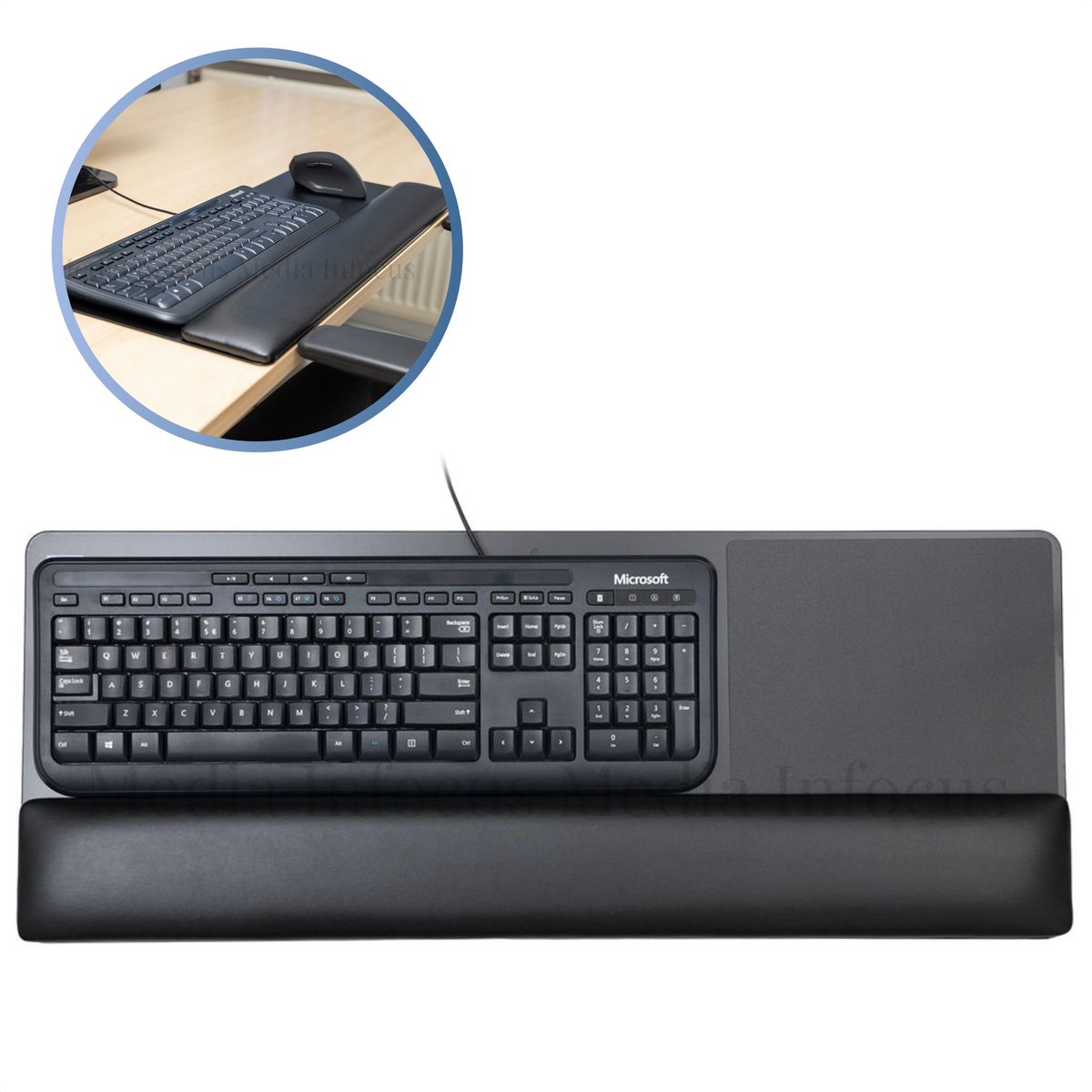 ErgoSupply Repose-poignet ergonomique pour clavier et souris - avec tapis  de souris -... | bol.com