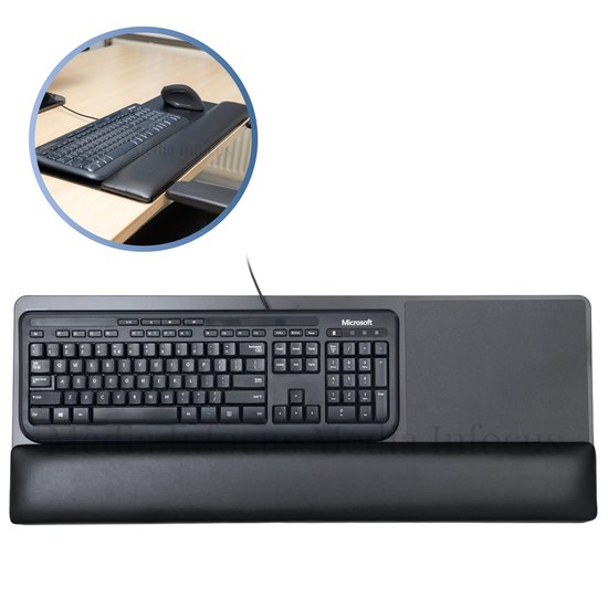 ErgoSupply Repose-poignet ergonomique pour clavier et souris - avec tapis  de souris -... | bol