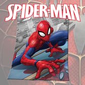 Marvel Spiderman Fleecedeken 140 X 120CM - Fleecekleed - Fleeceplaid - Fleece deken