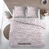 Percalino Home Paris - Framboises - Dekbedovertrek 240x220 cm - pink