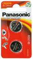 Batterij Panasonic "Lithium Power" knoopcelbatterijen - type CR-2016
