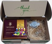 Cadeau-giftbox kruidenthee / theeinfusie 100 grams + theeglas +theezeef- Tamnan Thai Herbs & Tea
