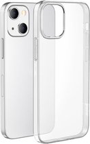 Iphone 13 silicone hoesje - wit - donker blauw - geel - donker groen - shock case
