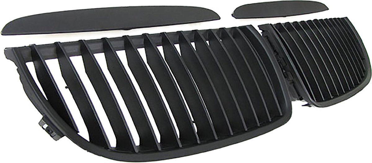 Hoogglans zwarte grill nieren E90/E91 LCI