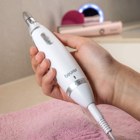 Beurer manicure/pedicure set, elektrische nagelvijl met 10 hoogwaardige...  | bol.com