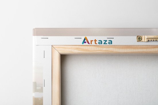 Artaza - Peinture sur Canevas - Construire un empire - Quote de motivation - New York - 80x120 - Petit - Photo sur Toile - Impression sur Toile