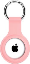 Xccess Keychain Siliconen Hoesje Geschikt voor Apple AirTag - Roze