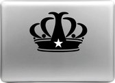 Mobigear Design Sticker Geschikt voor Apple MacBook Air 11 (2010-2016) - Kroon