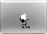 Mobigear Design Sticker Geschikt voor Apple MacBook Pro 15 (2008-2012) - Carrying Apple
