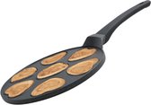 Crêpemaker - Pancake Maker - Pancake pan hart vorm 7 hole - Marmeren Anti Aanbaklaag