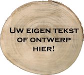 Houten Decoratief Plateau gepersonaliseerd met uw eigen tekst of ontwerp