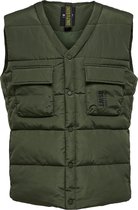 ONSCOLEMAN QUILTED VEST OTW only & sons (L)