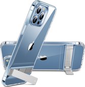 ESR Air Shield Telefoonhoesje geschikt voor Apple iPhone 13 Pro Shockproof Hardcase Hoesje + Standaard - Transparant