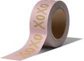 masking tape XOXO kus decoratie washi papier tape 15 mm x 10 m