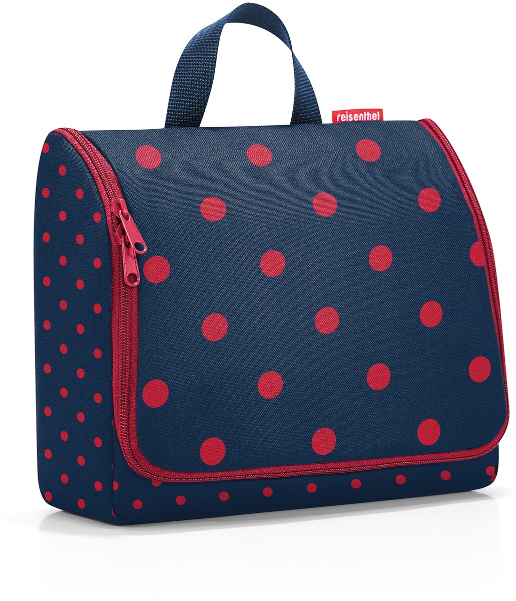 Reisenthel Toiletbag XL Toilettas Ophangen - 4L - Mixed Dots Red Rood