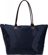 Dames - Schoudertas - Handtas - Bag - Shopper - Canvas - boodschappentas - Tote - Zwart