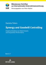 Muensteraner Schriften zur Internationalen Unternehmensrechnung 17 - Synergy and Goodwill Controlling