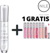 Essence crystal clear lipglos 01 + GRATIS kleur - doorzichtig