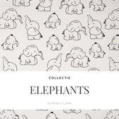 Ledikantlaken Olifantjes - Elephants - Olifanten