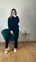 Liyeux Julia Dames Huispak - Comfypak - Loungewear - Tweedeligpak - Zwart One size
