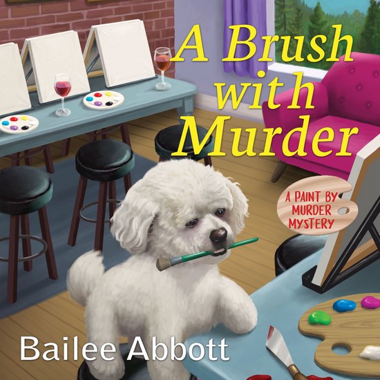 A Brush with Murder - cover