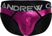 Andrew Christian - Hotness Metallic Slip - Maat XL - Metallic Roze Heren Slip - Mannen Ondergoed