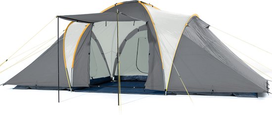 Monarchie Twee graden speelplaats Skandika Daytona XXL 6 Tent – Koepeltenten – 6 persoons tent – Muggengaas -  195 cm... | bol.com