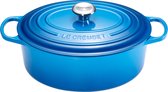 Le Creuset Gietijzeren ovale braadpan Marseilleblauw 27cm 4,1l