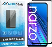 Mobigear Gehard Glas Ultra-Clear Screenprotector voor Realme Narzo 30 5G‎ - Zwart