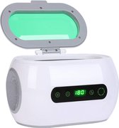 Sfeomi Ultrasone reinigingsapparaat, 600 ml, met mand, lcd-display, ultrasone reinigingsmachine voor brillen, sieraden