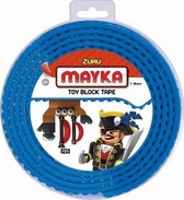 Zuru-Mayka 34632 Block Tape 2 Studs 1m Blue