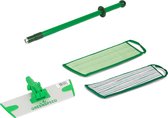 Greenspeed pakket wanden - telescoopsteel, vlakmopplaat velcro, mop