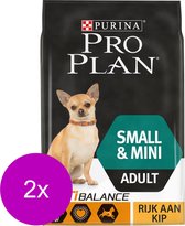 Pro Plan Dog Adult Small & Mini Breed Kip - Hondenvoer - 2 x 7 kg